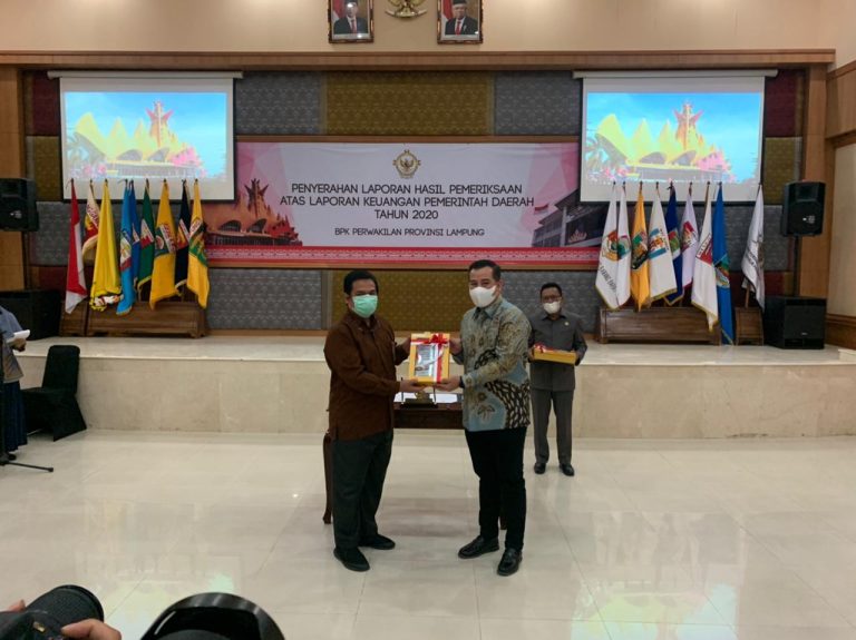 Terima Opini WTP 5 Kali Beruntun, Bupati Pesawaran : Jadikan Acuan Lebih Baik