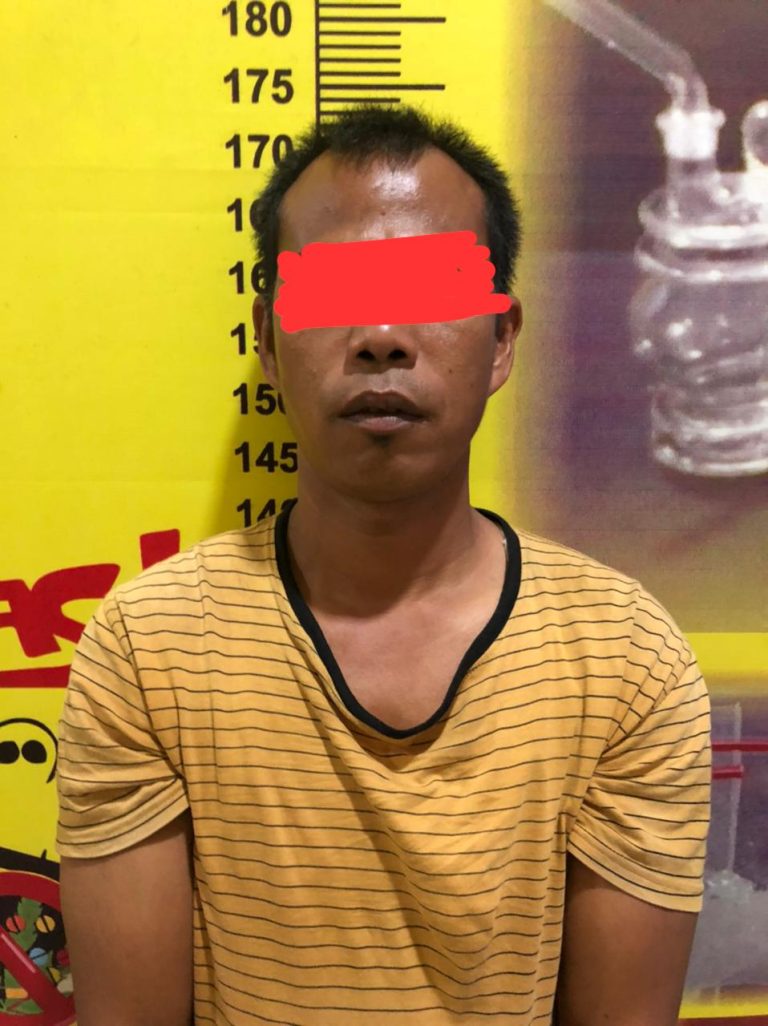 Simpan Sabu Dalam Celana, Buruh Warga Kejadian Diringkus Polres Pesawaran