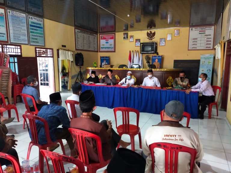 Desa Bernung Lakukan Sosialisasi Jelang Hari Raya Idul Adha