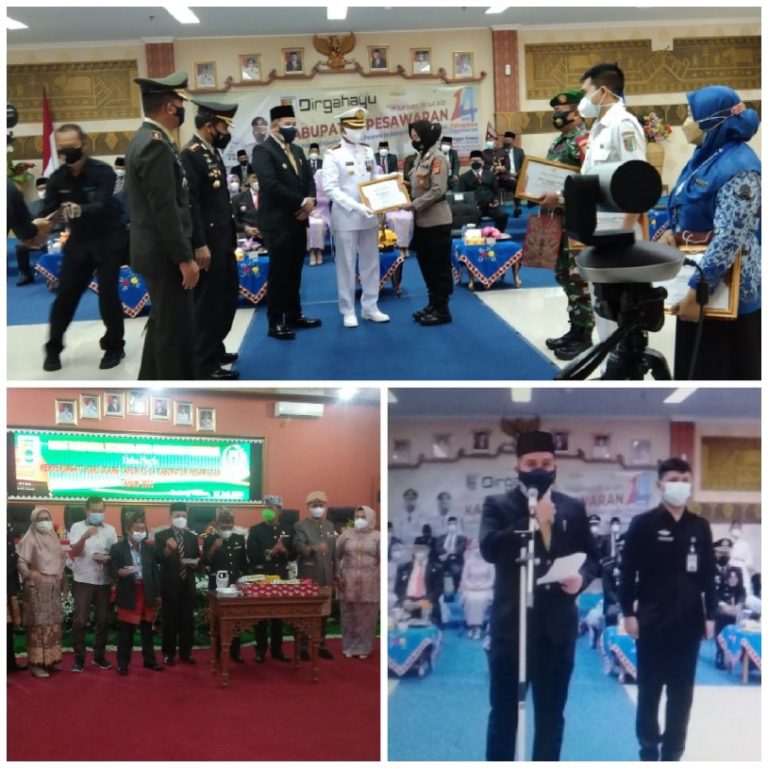 Peringati Hari Jadi Ke-14, Bupati : Semoga Pesawaran Tambah Maju, Makmur, Sejahtera Dan Bebas Covid-19