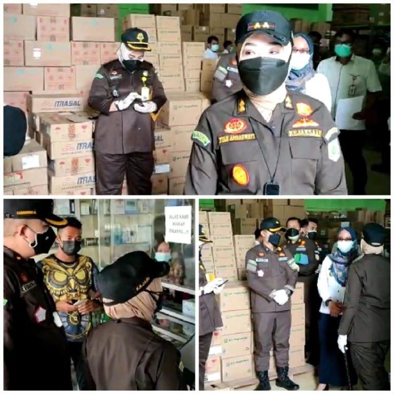 Intruksi Jaksa Agung, Kejari Tulang Bawang Lakukan Sidak Gudang Dinkes