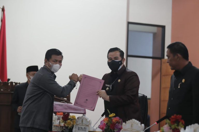 DPRD Sepakati Rancangan Perubahan KUPA dan PPAS APBD Pesawaran 2021