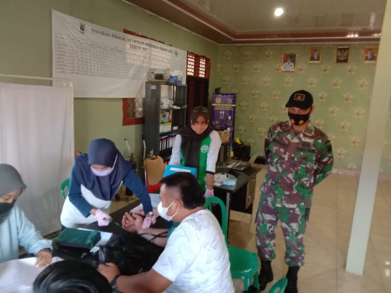 Puskesmas Trimulyo Tegineneng Gelar Vaksinasi Biofarma Tahap Pertama