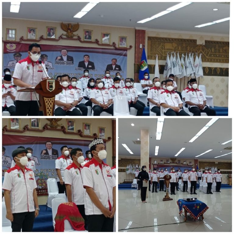 Ketua KONI Dilantik, Bupati : Majukan Olahraga, Pesawaran berprestasi