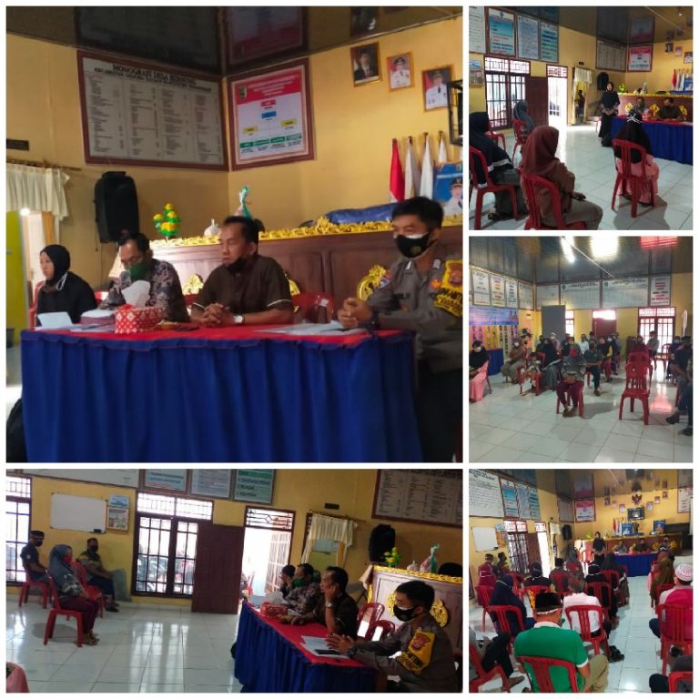Sebanyak 55 KPM Warga Desa Bernung Terima BLT-DD Bulan April-Juni 2021