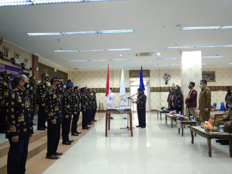 Bupati Pesawaran Hadiri Pelantikan PABPDSI, Dendi: Jadikan Wadah Pemersatu