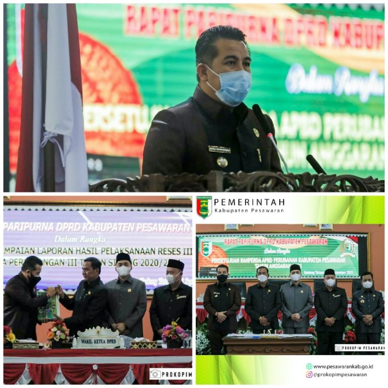 Bupati Hadiri Rapat Paripurna, DPRD Pesawaran di Apresiasi