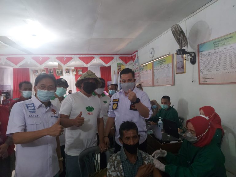 Pemkab Gandeng HKTI dan Apindo Gelar Vaksinasi di Bumi Andan Jejama