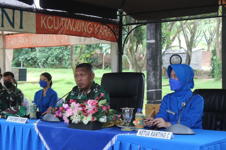 Pembina Jalasenastri Ranting C Cabang 7 PG Kormar Lampung Gelar Tatap Muka Anggota Jalasenastri Yonif 9 Mar/Beruang Hitam