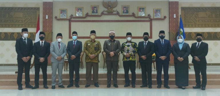 Percepat Akselerasi Pembangunan, Bupati Pesawaran Lantik 8 Pejabat