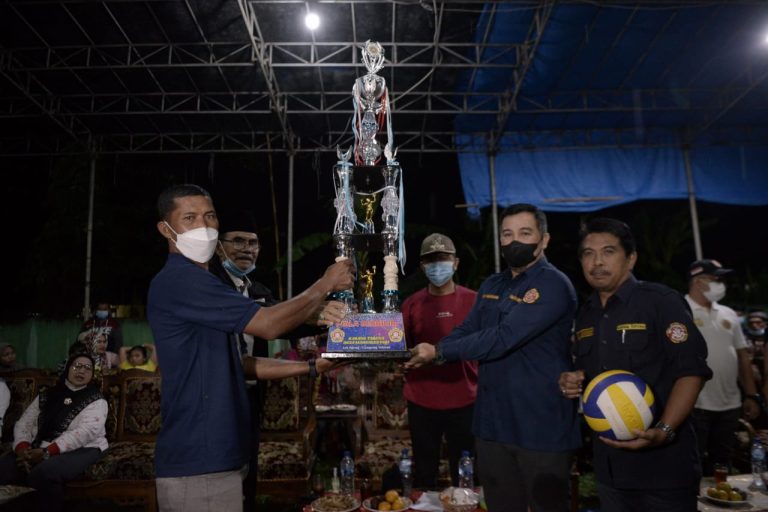 Cari Bibit, Karang Taruna Lampung Gelar Open Turnamen Bola Voli