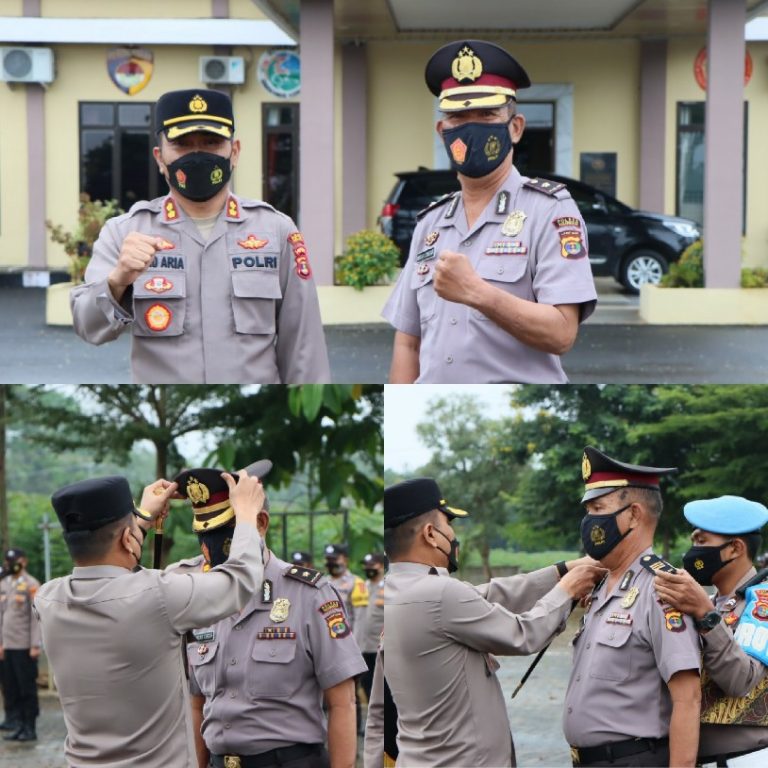 Kompol Aris Nur S. Siregar Terima Anugerah Naik Pangkat Pengabdian