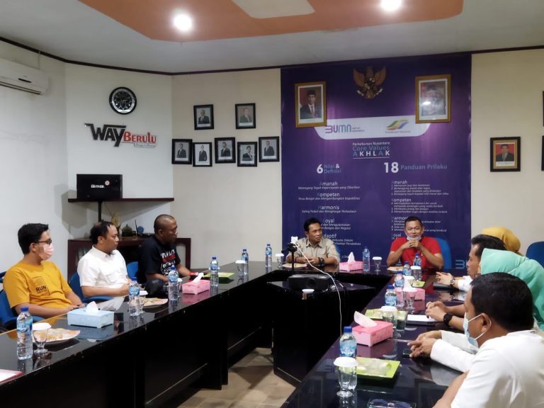 Jalin Sinergitas, PWI Pesawaran Gelar Audensi Bersama PTPN VII Unit Way Berulu