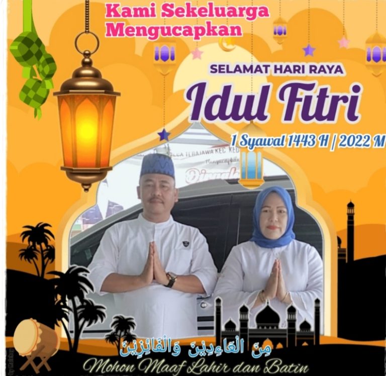 Kades Teba Jawa Amrulloh.S.IP, Mengucapkan Selamat Hari Raya Idul Fitri 1443 H