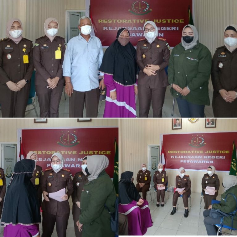 Kejari Pesawaran Lakukan Restorative Justice Kasus Aniaya Berakhir Damai