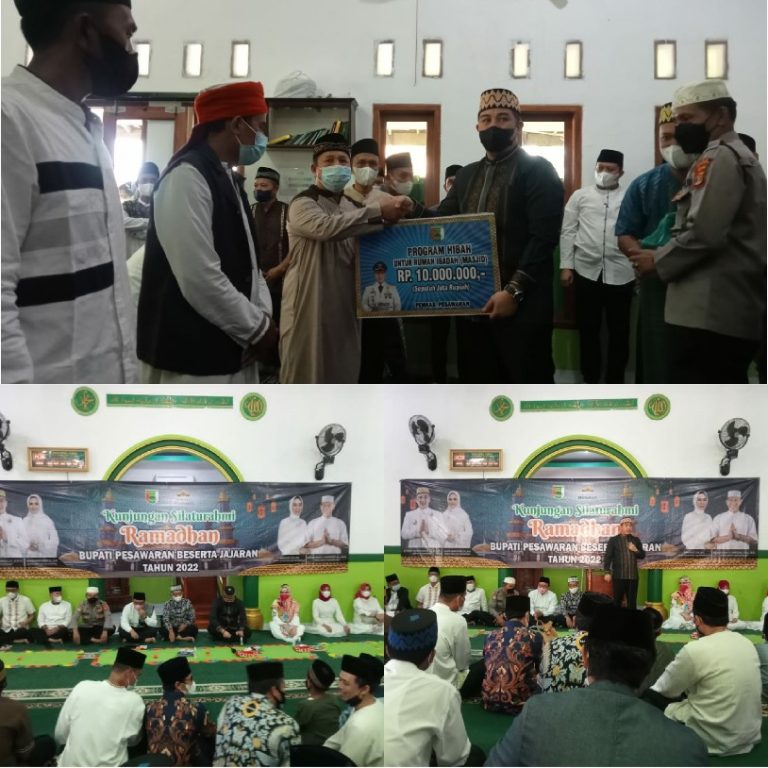 Silaturahmi Ramadhan di Teluk Pandan, Bupati Pesawaran Ingatkan Kesehatan
