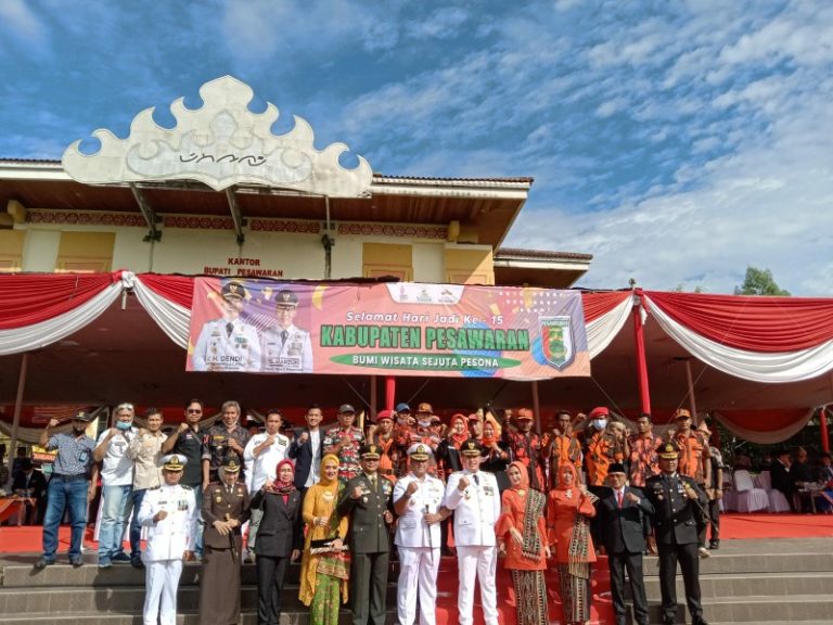 Bupati Pesawaran: HUT Ke-15, Masyarakat Maju, Sejahtera, dan Produktif