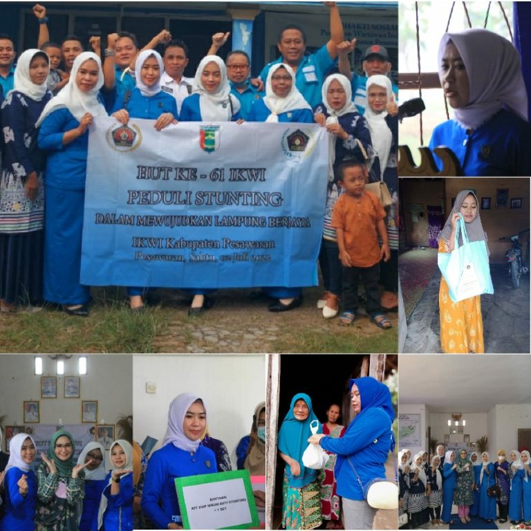 HUT IKWI Pesawaran Gelar Baksos dan Sosialisasi Cegah Stunting, Nanda Indira Dendi Ucapkan Apresiasi
