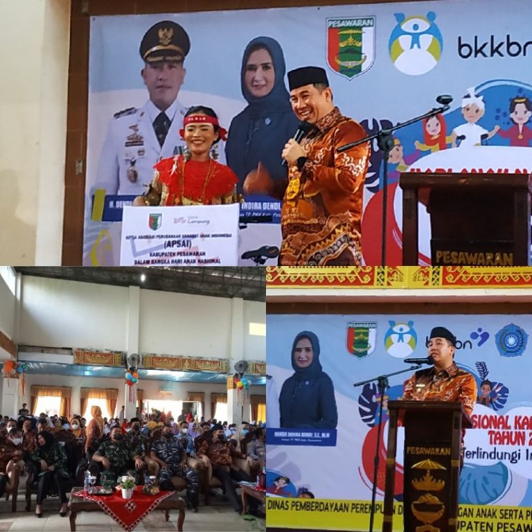 Peringati HAN, Bupati Pesawaran: Lindungi Anak Berikan Yang Terbaik