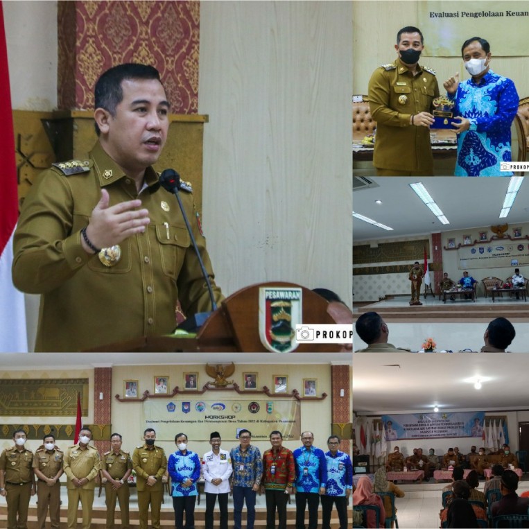 Hadiri Workshop, Bupati Pesawaran Harapkan Buka Persepsi Desa dan Pemerintah