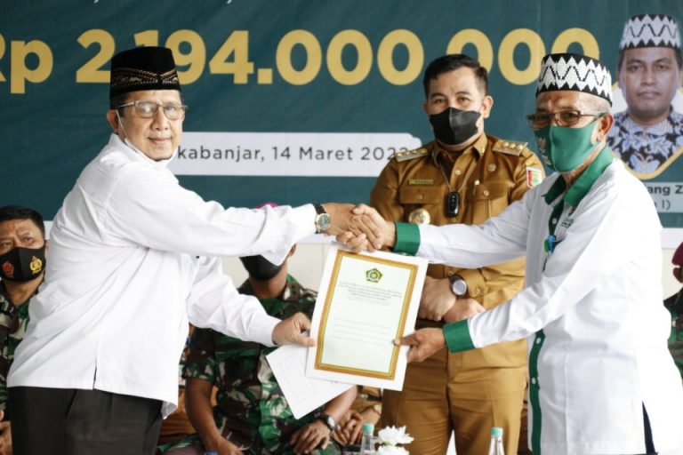 Akreditasi Tertinggi se-Lampung, BAZNAS Pesawaran Raih Dua Penghargaan