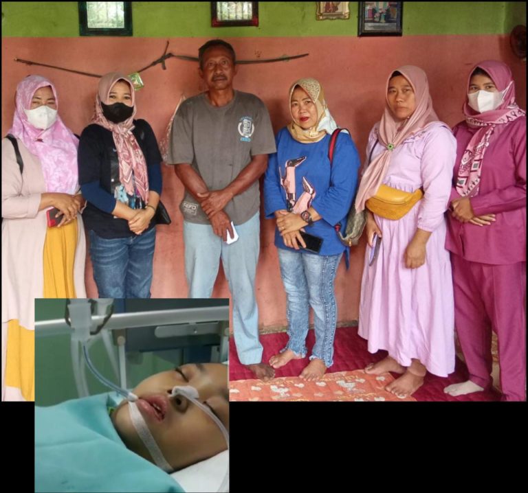 Ringankan Keluarga Pasien RSUD, Srikandi Dermawan Salurkan Bantuan Ke Citra