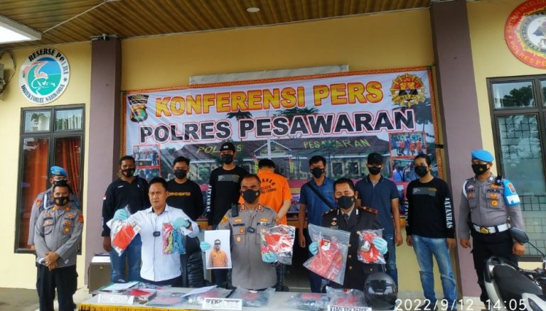 Rampok dan Sekap Karyawati Alfamart, Berhasil di Bekuk Tekab 308 Polres Pesawaran