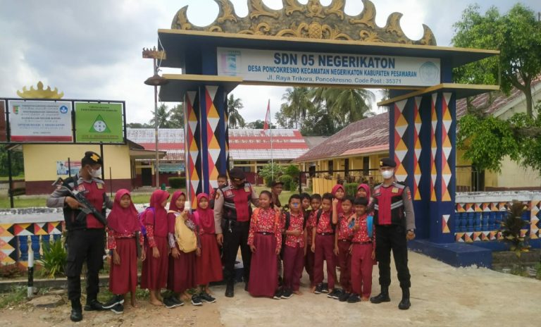 Marak Kekerasan Pelajar, Polres Pesawaran Berikan Himbauan di Sekolah