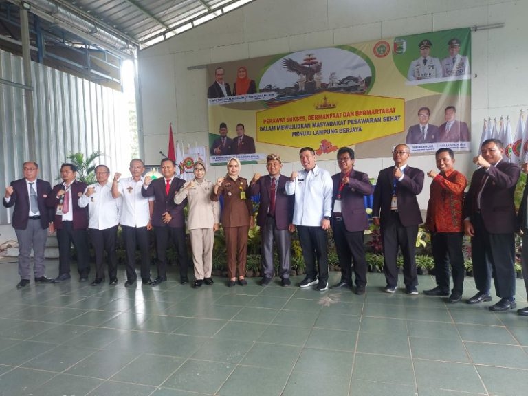 Hadiri Musda, Bupati Pesawaran Apresiasi Tenaga Perawat Bumi Andan Jejama