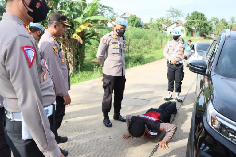 Wakapolres Pesawaran Kena Razia, AKBP Pratomo Widodo: Saya Jalankan Perintah Kapolri