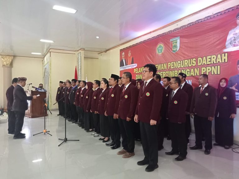 PPNI Pesawaran Dilantik, Siapkan Program Tingkatkan Kesejahteraan Kesehatan