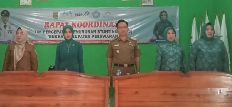 Pemkab Pesawaran Komitmen Bebaskan Masyarakat Dari Stunting