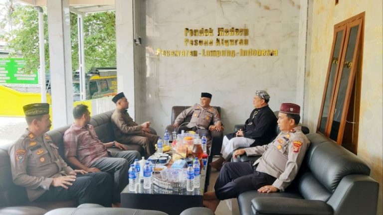 Antisipasi Kenakalan Remaja, Polres Pesawaran Sambangi Pondok Modern Pesona Al-Qur’an