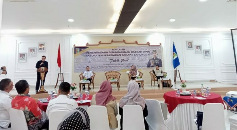 Penilaian PPD, Bupati Pesawaran Paparkan Potensi Bumi Andan Jejama