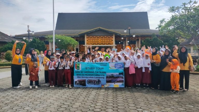 Kenalkan Sejarah dan Budaya, Siswa SDN 47 Geta Kunjungi Museum Lampung