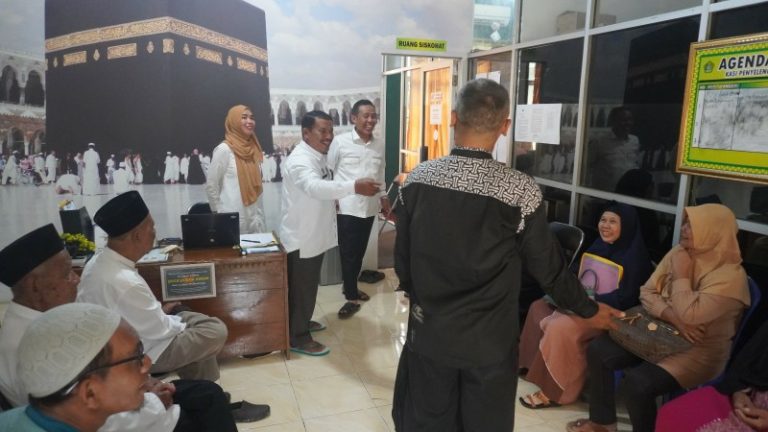 Kemenag Pesawaran Sosialisasi Perekaman Visa Biometrik Bagi CJH