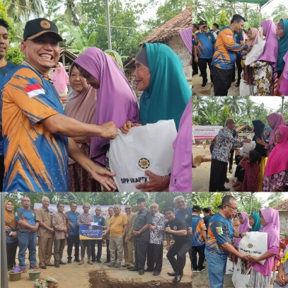 IKAPTK Lampung Giat Baksos, Drs. Sulpakar, MM: Kami Hadir Bantu Masyarakat