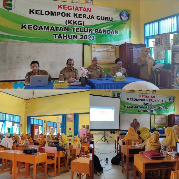 KKG Kecamatan Teluk Pandan Adakan Bimtek Implementasi Kurikulum Merdeka