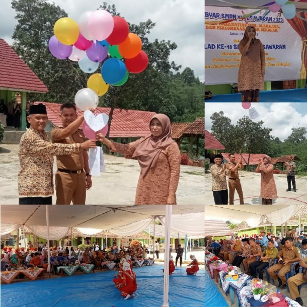 Peringati Milad Ke-18, SMPN 17 Pesawaran Gelar Ajang Kreatifitas