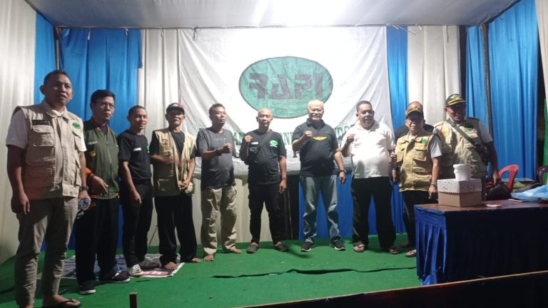 Ketua Rapi Nasional Sidak Pos Bankom, Apresiasi Rapi Pesawaran