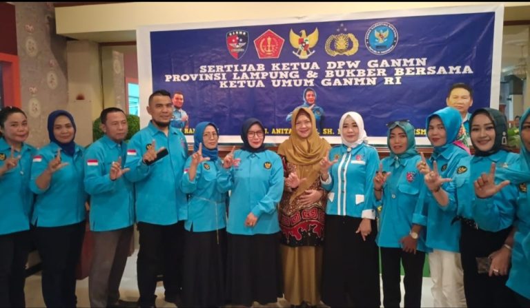 Sismuslim Resmi Jabat Ketua DPW GANMN Provinsi Lampung