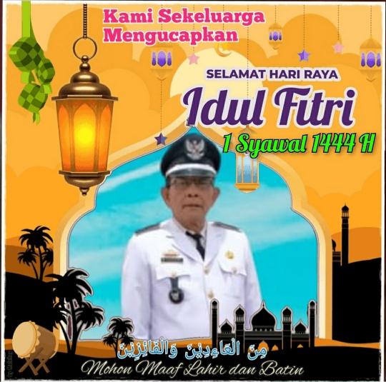 Kades Tajur Nawawi Mengucapkan Selamat Hari Raya Idul Fitri 1444 H