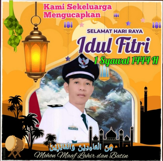 Kades Maja Prof.Dr.H.M.Ansori Syam, S.H,M.H, mengucapkan Selamat Hari Raya Idul Fitri 1444 H