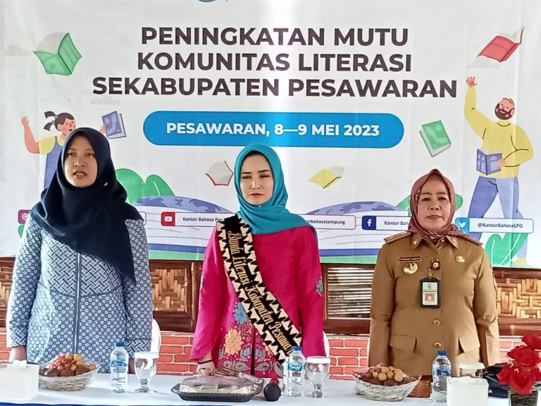 Nanda Indira Dendi Buka Peningkatan Mutu Komunitas Literasi