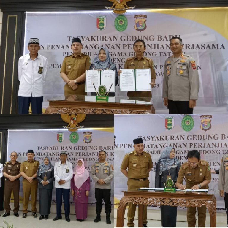 Bupati Pesawaran Harapkan PA Gedong tataan Tingkatkan Pelayanan Terhadap Pencari Keadilan