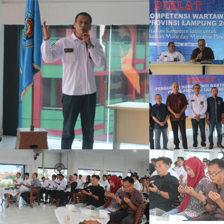 Tingkatkan Kompetensi Wartawan, PWI Pesawaran Kirimkan Enam Anggota