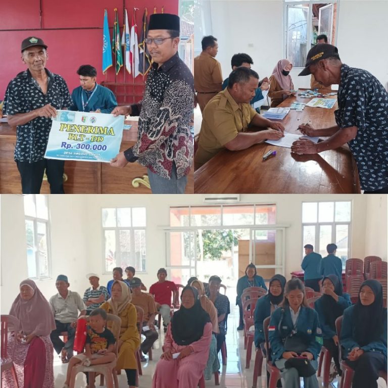Pemulihan Ekonomi, Desa Sindang Garut Bagikan BLT Tahap 2