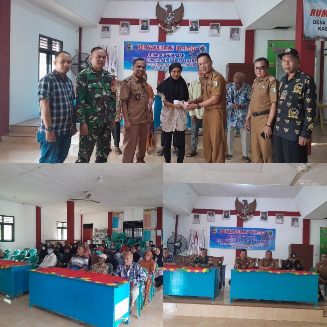 Desa Sukabanjar Gedongtataan Bagikan BLT-DD Tahap 2 Kepada 31 KPM