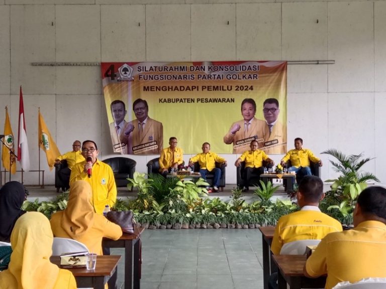 Golkar Pesawaran Gelar Konsolidasi, Optimis Pemilu 2024 Menang