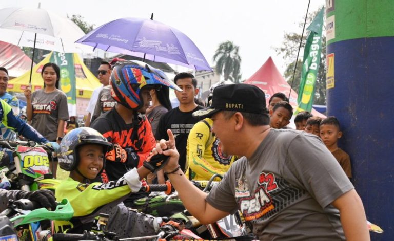Cari Bibit Crosser Yang Handal, Bupati Pesawaran Buka Adventure Trail